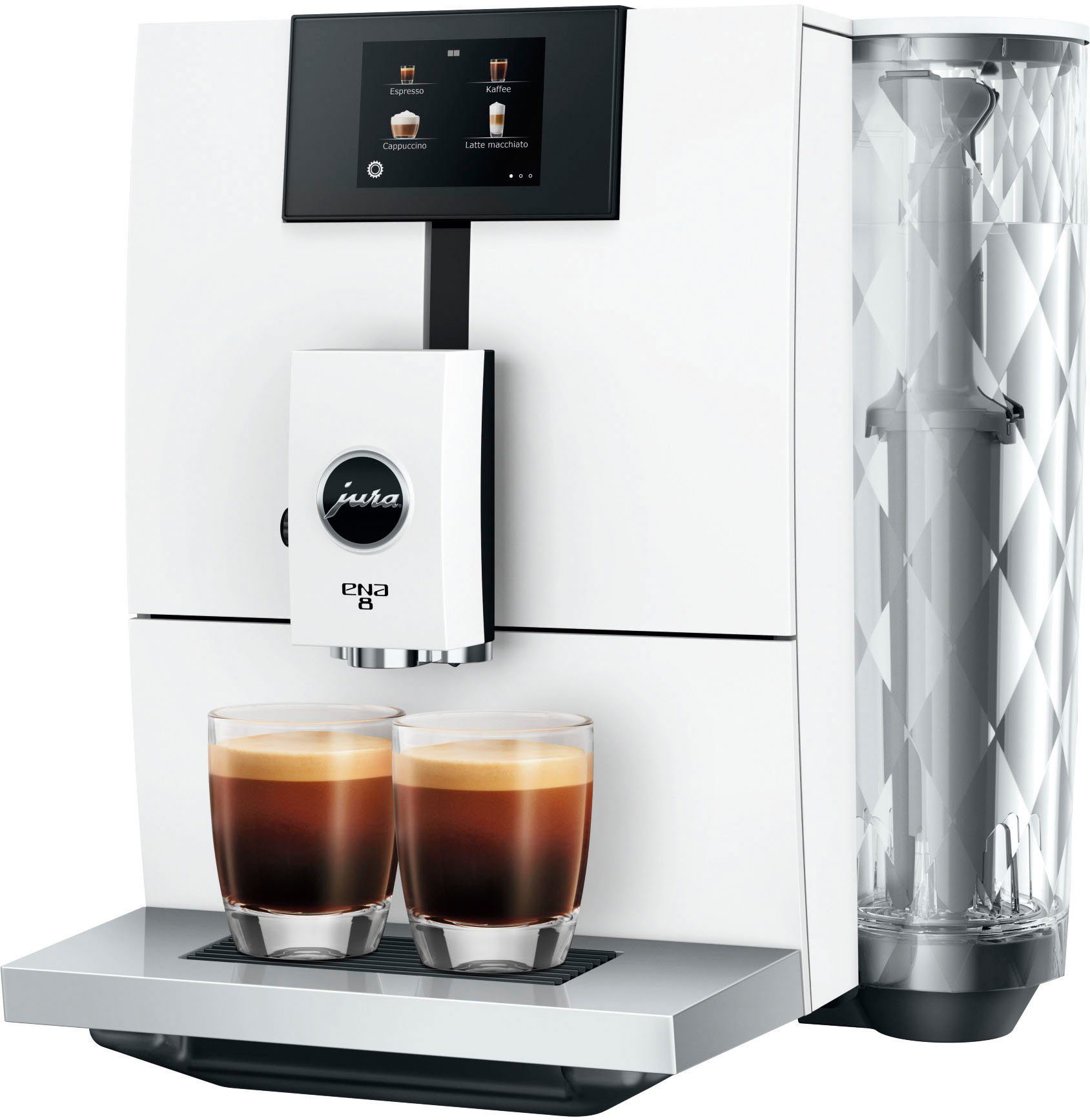 JURA Kaffeevollautomat 15491 ENA 8 Full Nordic White (EC)