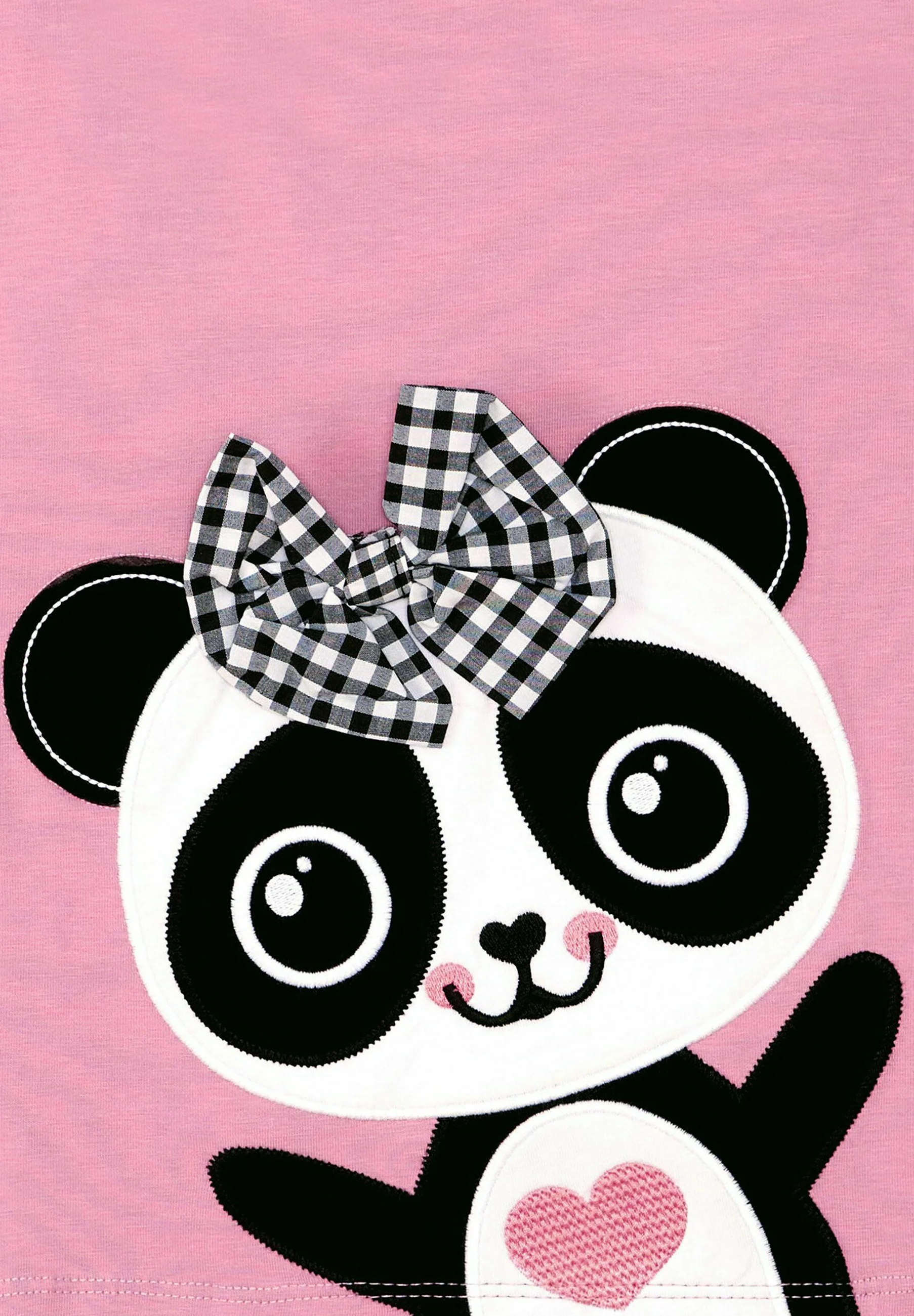 Denokids PANDA FRILLED - Vestido de punto