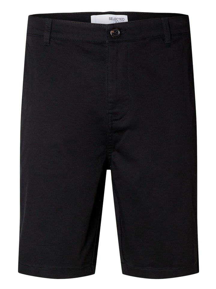 SELECTED HOMME Chinoshorts in Schwarz günstig kaufen