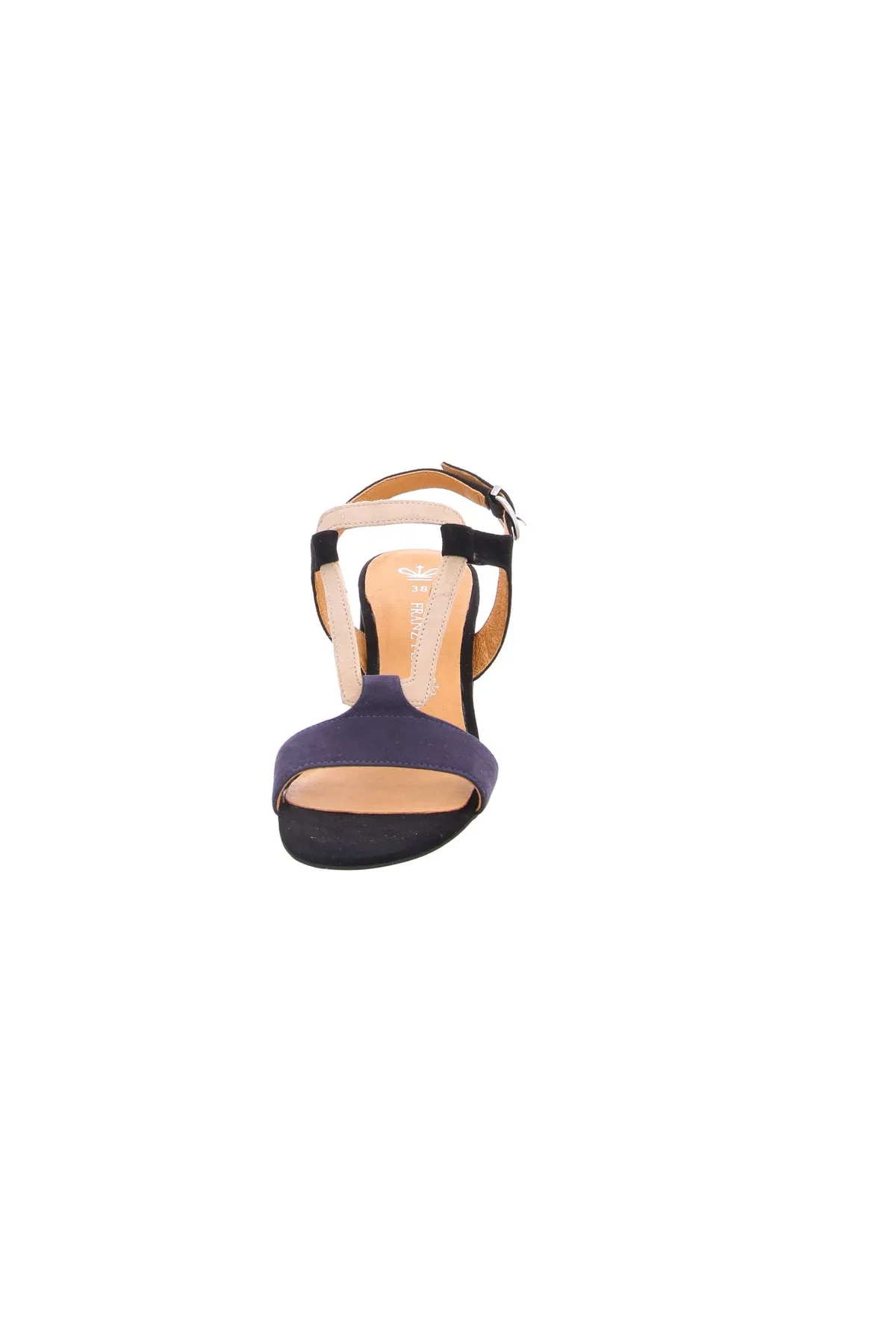 Franz Ferdinand  Sandalette - Schwarz - Flacher Absatz
