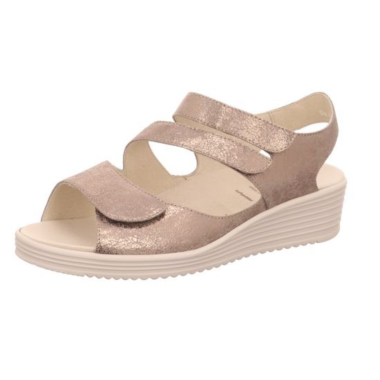 SOLIDUS Komfort Sandalen gold Kirsten