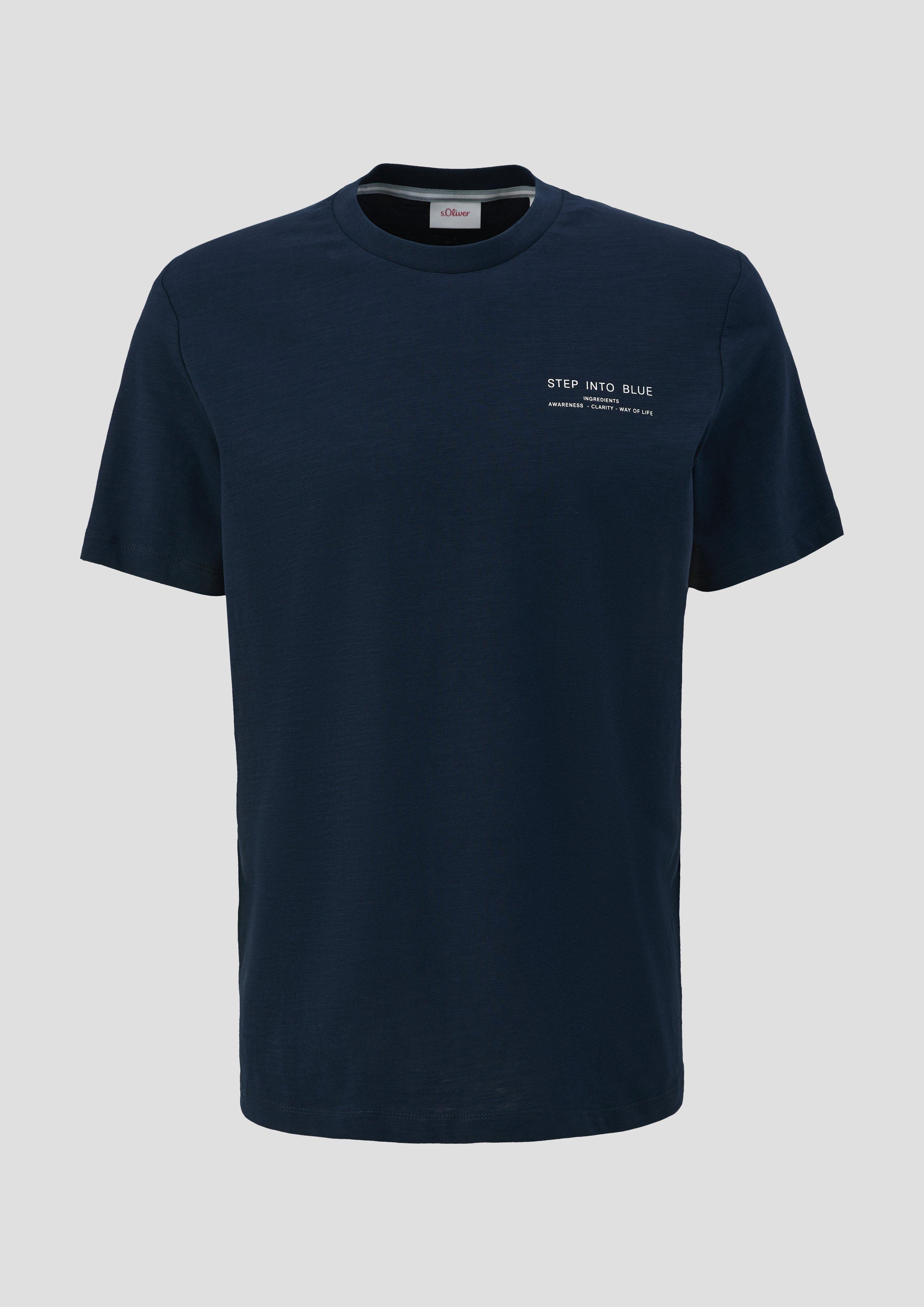 T-Shirt mit Rundhalsausschnitt  2143918-59D3