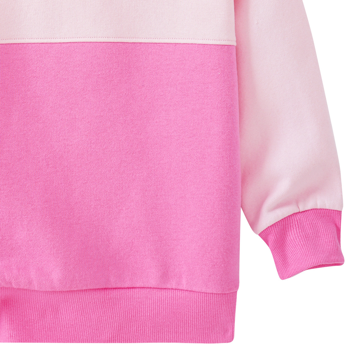 Mädchen Hoodie mit Colourblocking