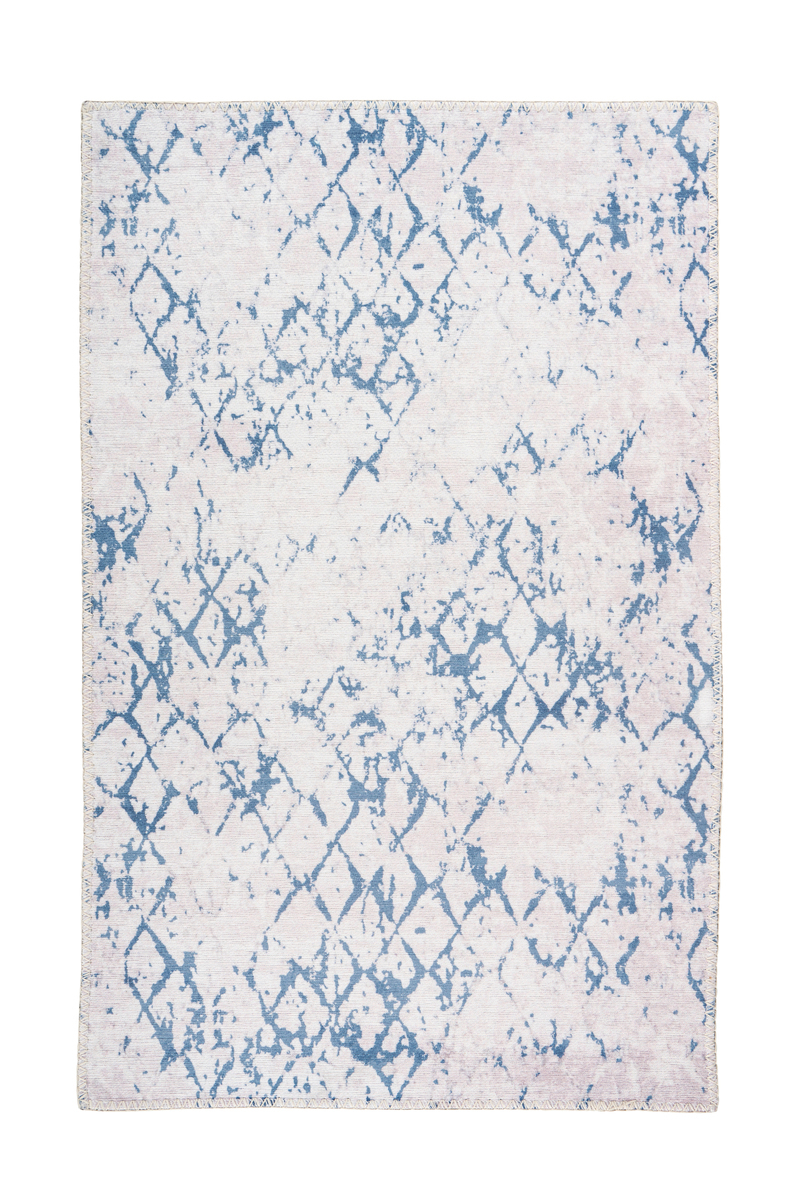 Arte Espina Teppich Peron 400 Weiß / Blau