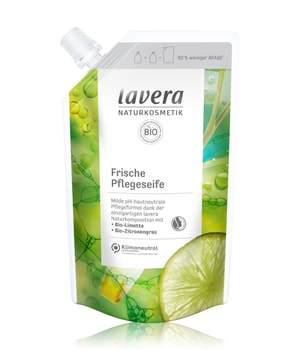 lavera Frisch Bio-Limette & Bio-Zitronengras-Refill Flüssigseife-500 ml