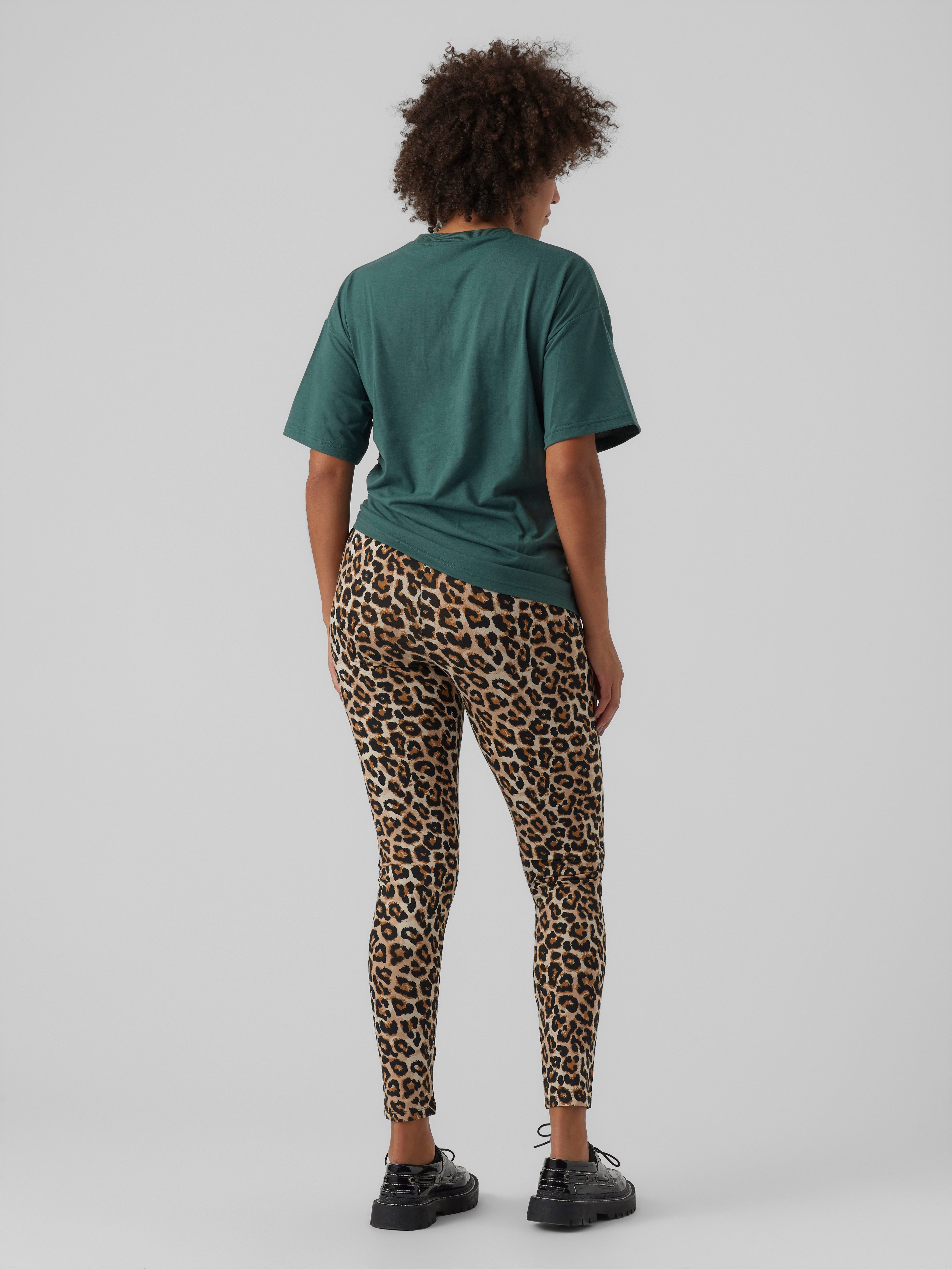 Skinny Fit Hohe Taille Leggings