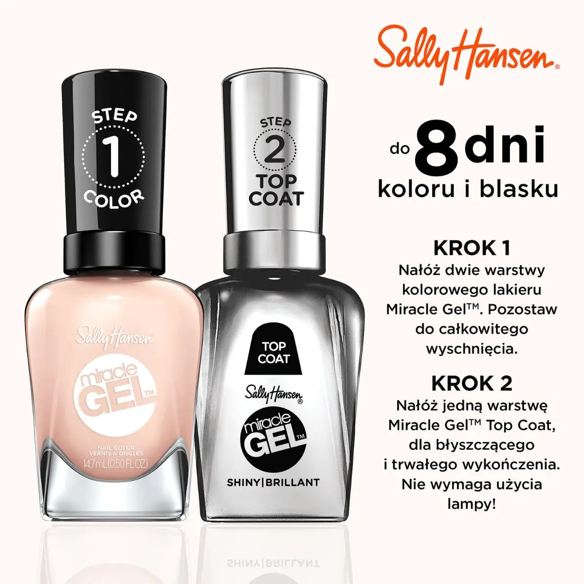 Sally Hansen Miracle gel lak za nokte, 187