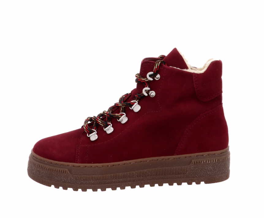 GABOR Schnür-Stiefeletten rot