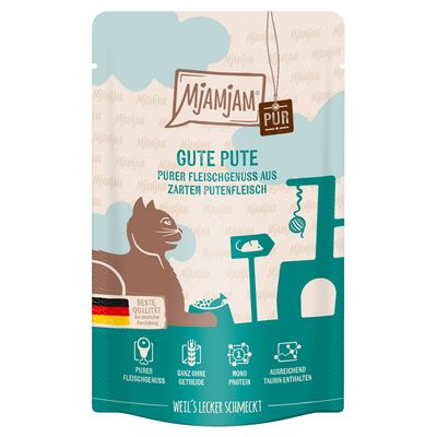 MjAMjAM Quetschie purer Fleischgenuss 12 x 125 g