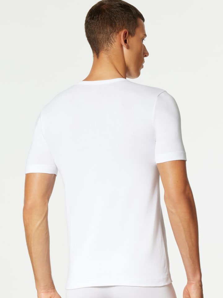 Schiesser T-Shirt Uncover in Weiß günstig kaufen