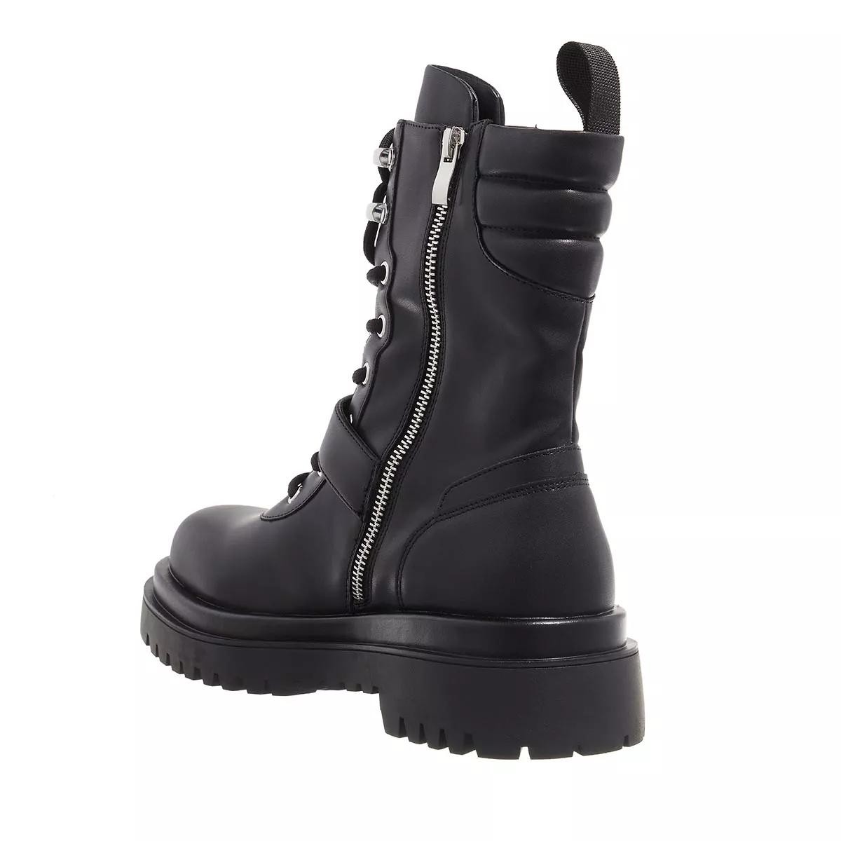 VERSACE Stiefeletten schwarz Schnürstiefel