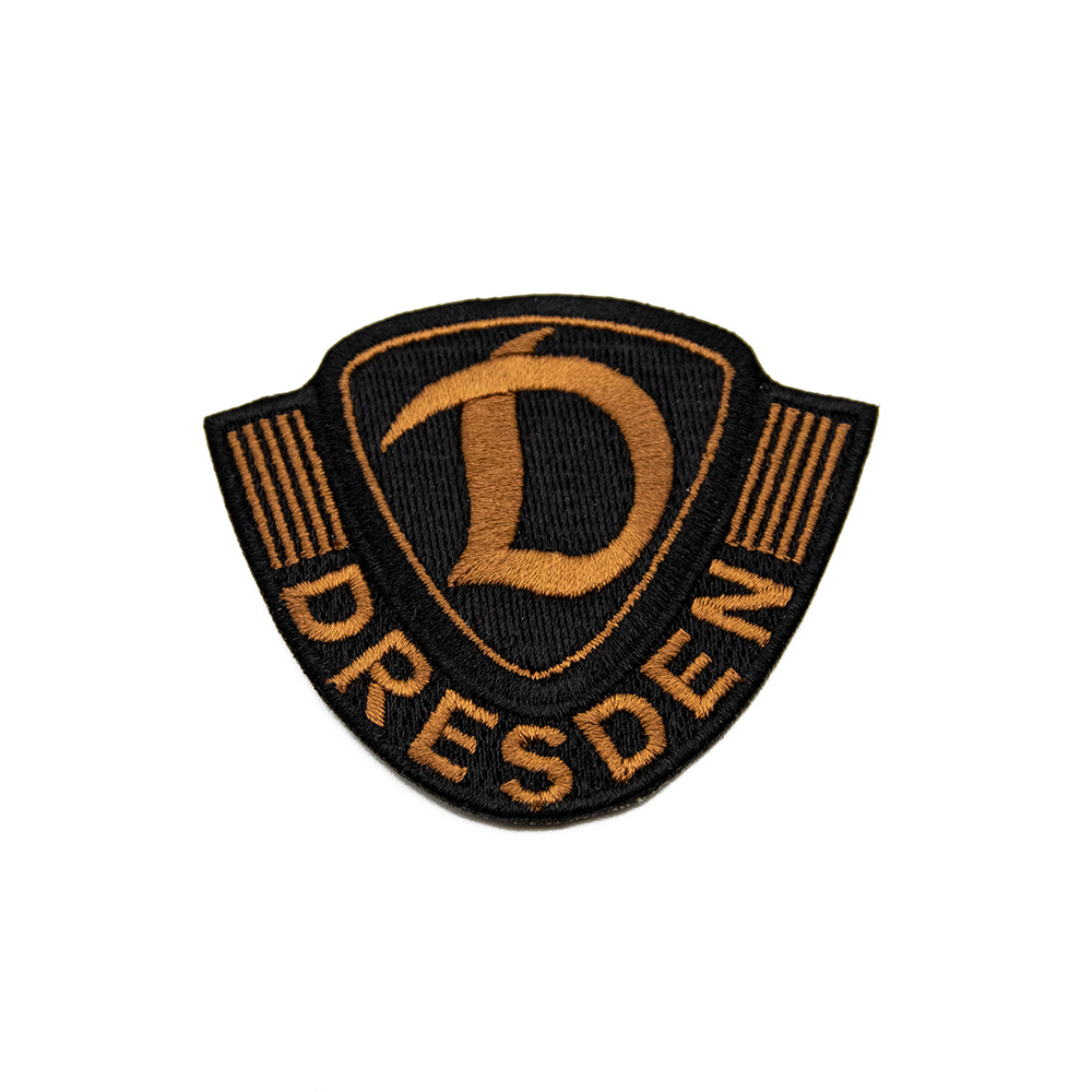 Aufnäher Logo gold