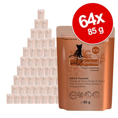 Sparpaket catz finefood 64 x 85 g