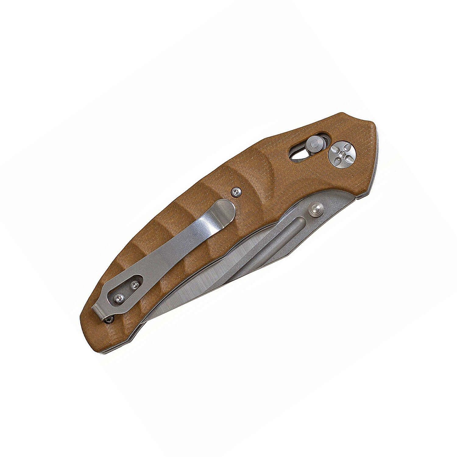 Einhand-Klappmesser m. Micarta-Griff