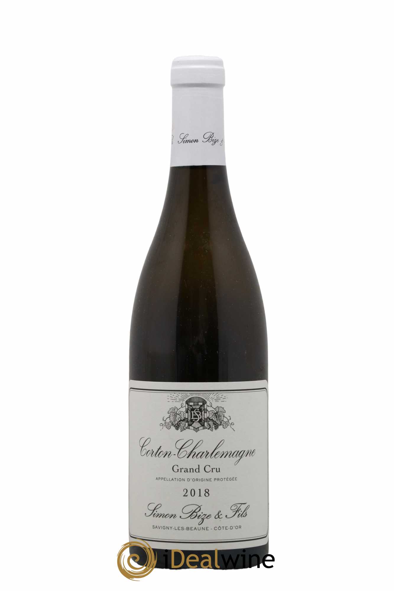 Corton-Charlemagne Grand Cru Simon Bize & Fils  2018 - Lot de 1 Bouteille