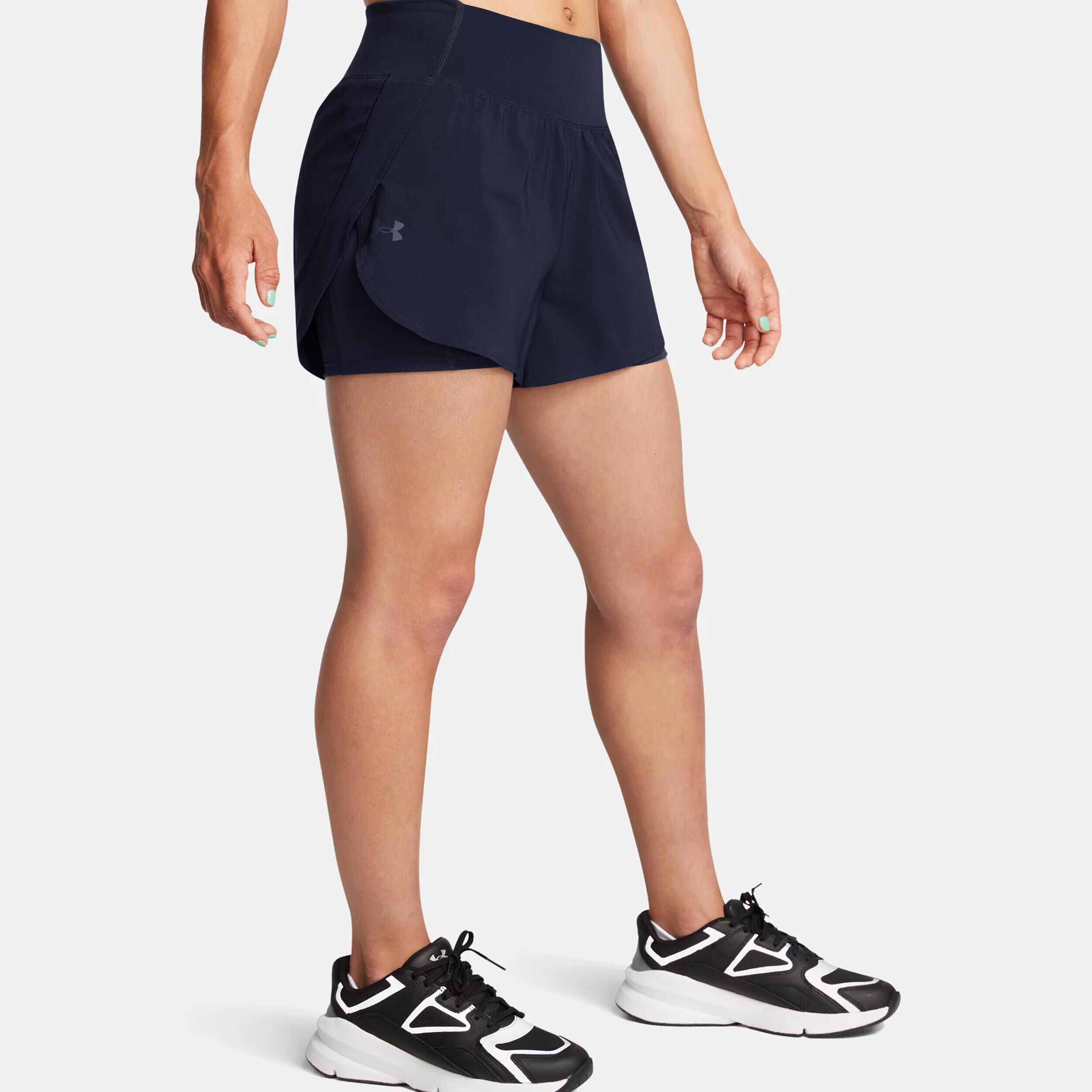 Flex Woven 2-in-1 Shorts Damen - Blau