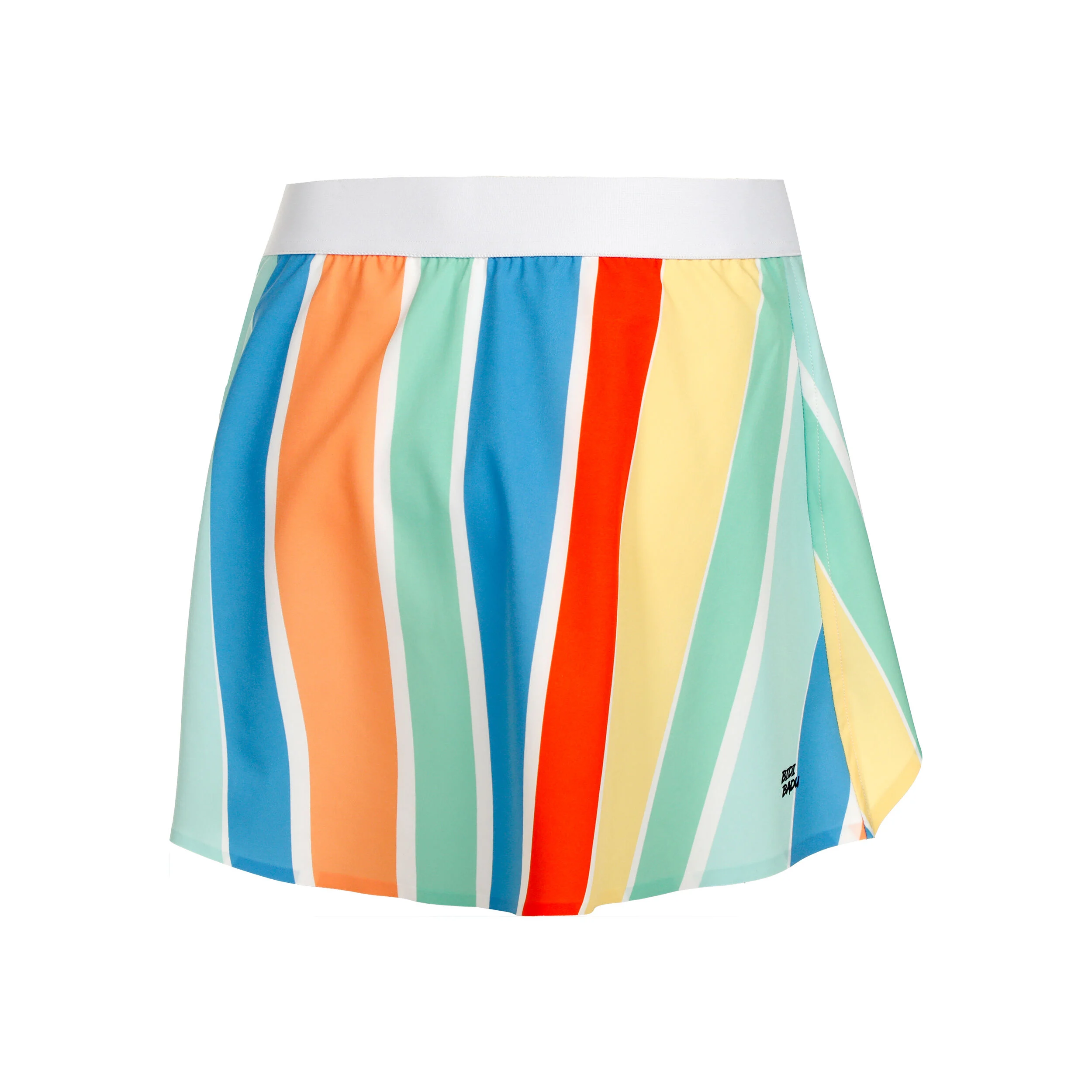 Paris Printed Cut Out Rock Mädchen - Mehrfarbig