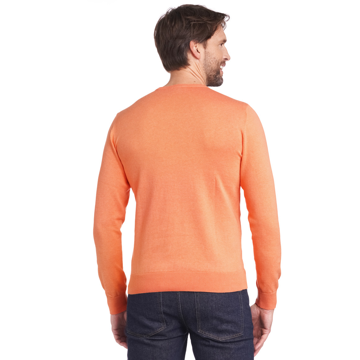 Herren Feinstrickpullover mit Rundhals