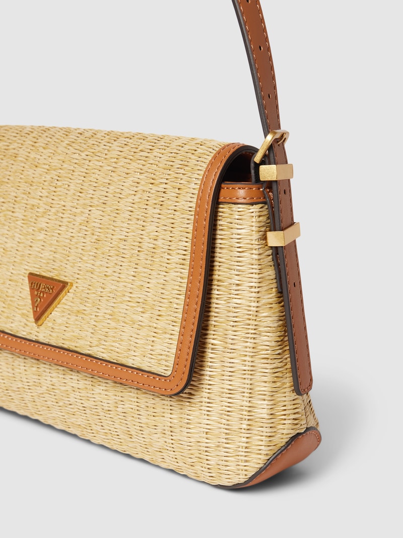 Handtasche mit verstellbarem Henkel Modell 'DESIDERIA' in beige