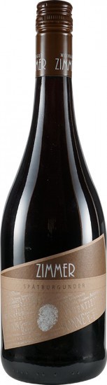 2021 Spätburgunder trocken Bio - Weingut Zimmer