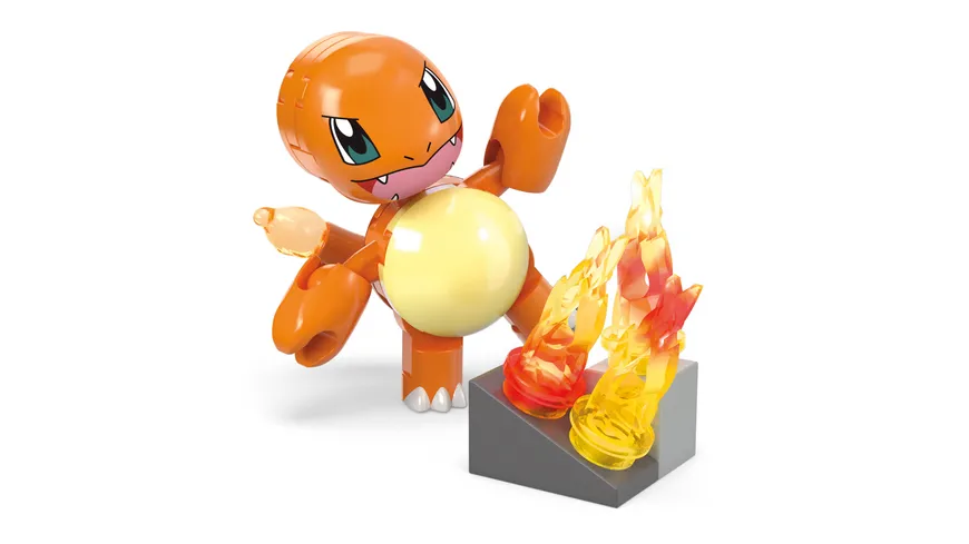 MEGA Pokémon Glumandas feurige Drehung