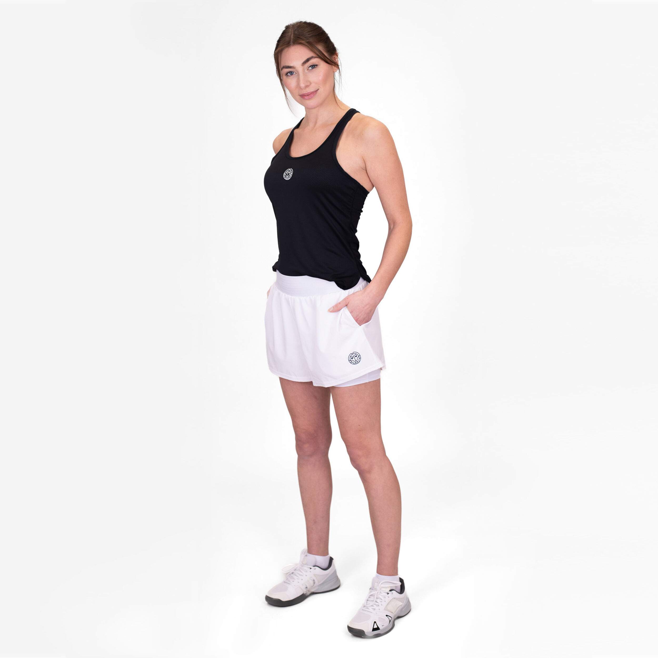 Crew Tank-Top Damen - Schwarz