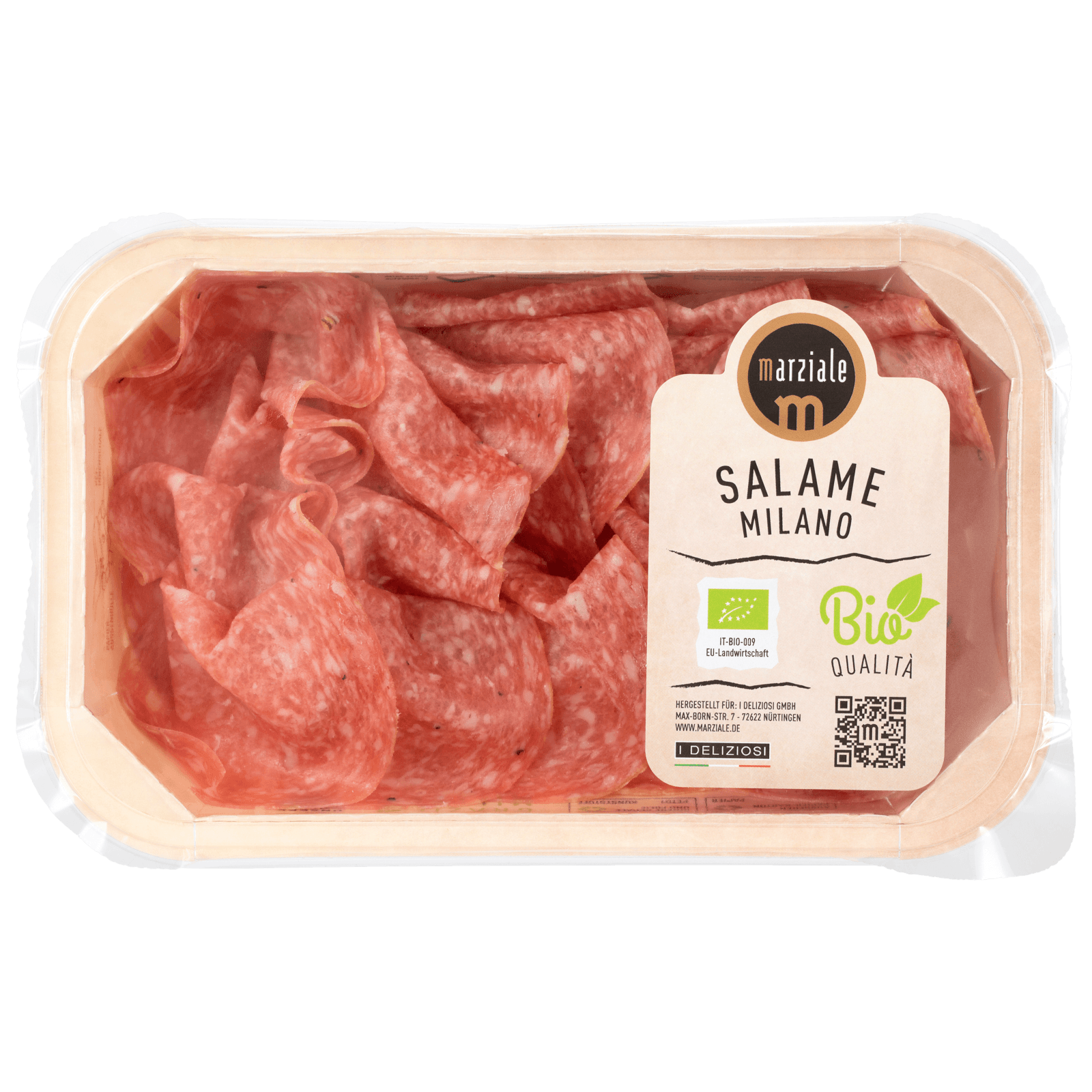 Zuarina Bio Salame Milano 80g