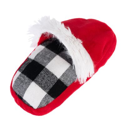 TIAKI Hundespielzeug Tartan-Hausschuh