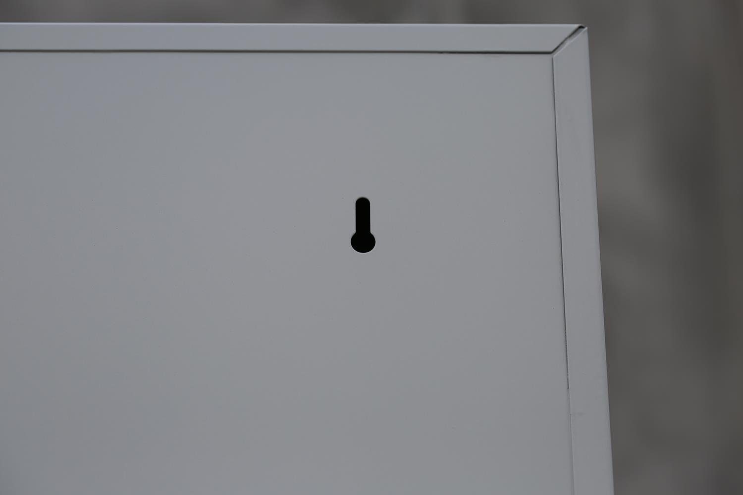 Steelboxx Mehrzweckschrank XXL Metallschrank abschließbar Aktenschrank 195x120x60cm (1-St) Komplett montiert, keine Montage notwendig