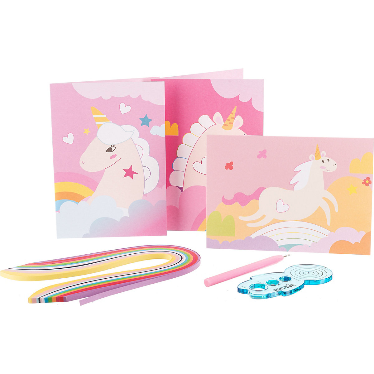 Quilling-Set Einhorn