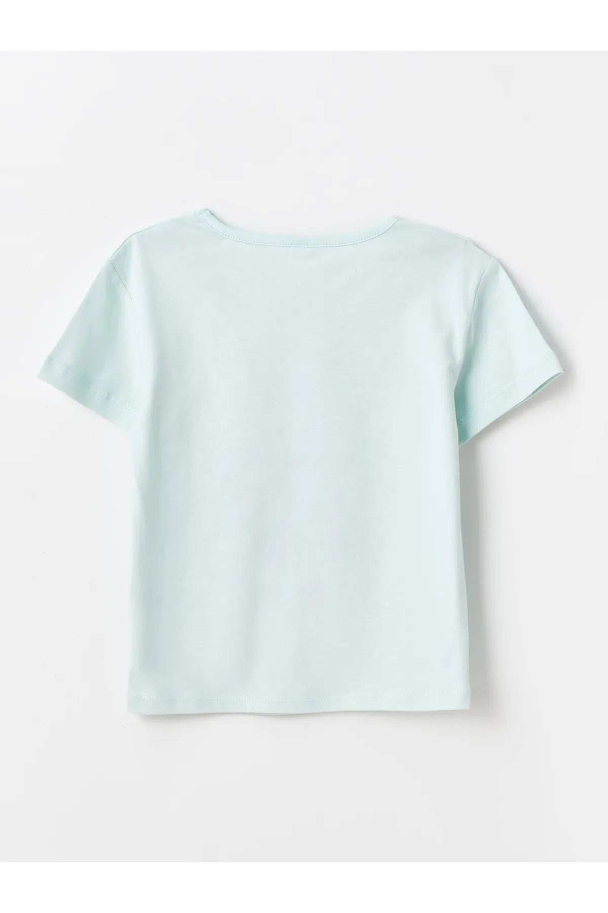 LC Waikiki  2-teiliges Set mit kurzärmligem, geblümtem T-Shirt und Leggings für Babys mit Rundhalsausschnitt und Rundhalsausschnitt