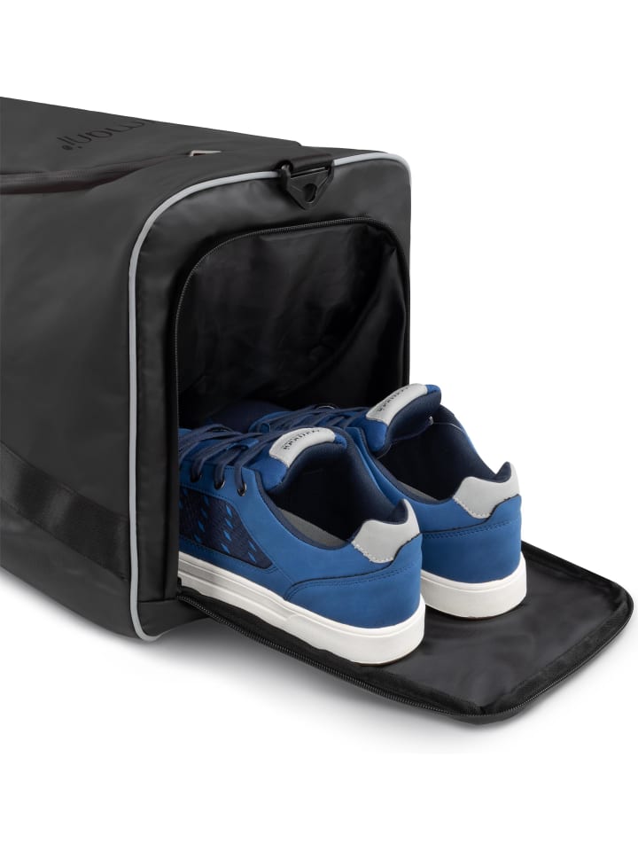 normani Sport- und Reisetasche mit Rucksackfunktion 58 l Ostpass in Schwarz günstig kaufen onesize