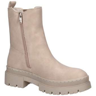 Tom Tailor Chelsea Boots in beige