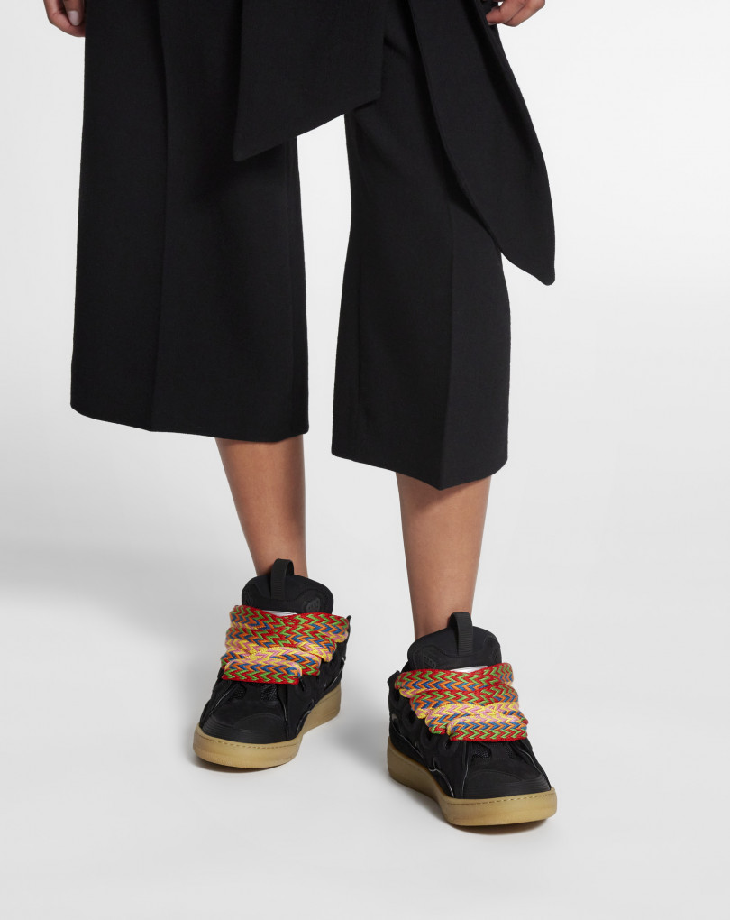 SNEAKERS CURB EN CUIR