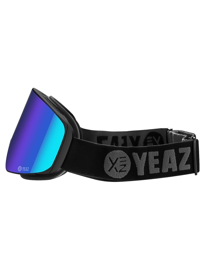 YEAZ APEX Magnet-Ski-Snowboardbrille grün verspiegelt/schwarz in grün günstig kaufen onesize