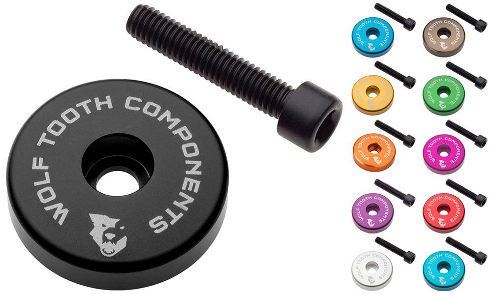 Wolf Tooth Components Ultralight Ahead-Kappe integrierter 5mm Spacer kaufen | Bike-Discount