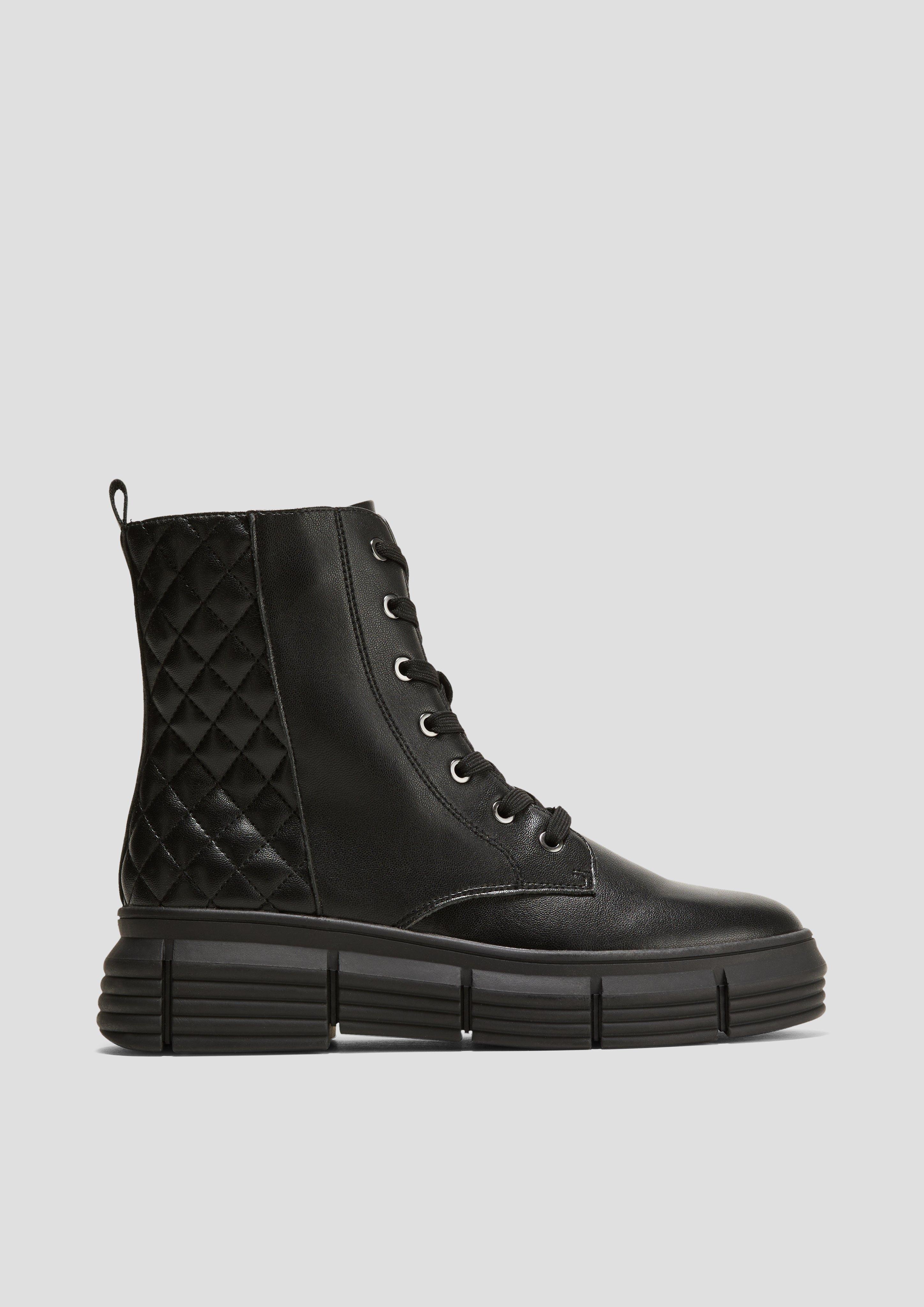 Stiefel mit Steppmuster  6008540-001
