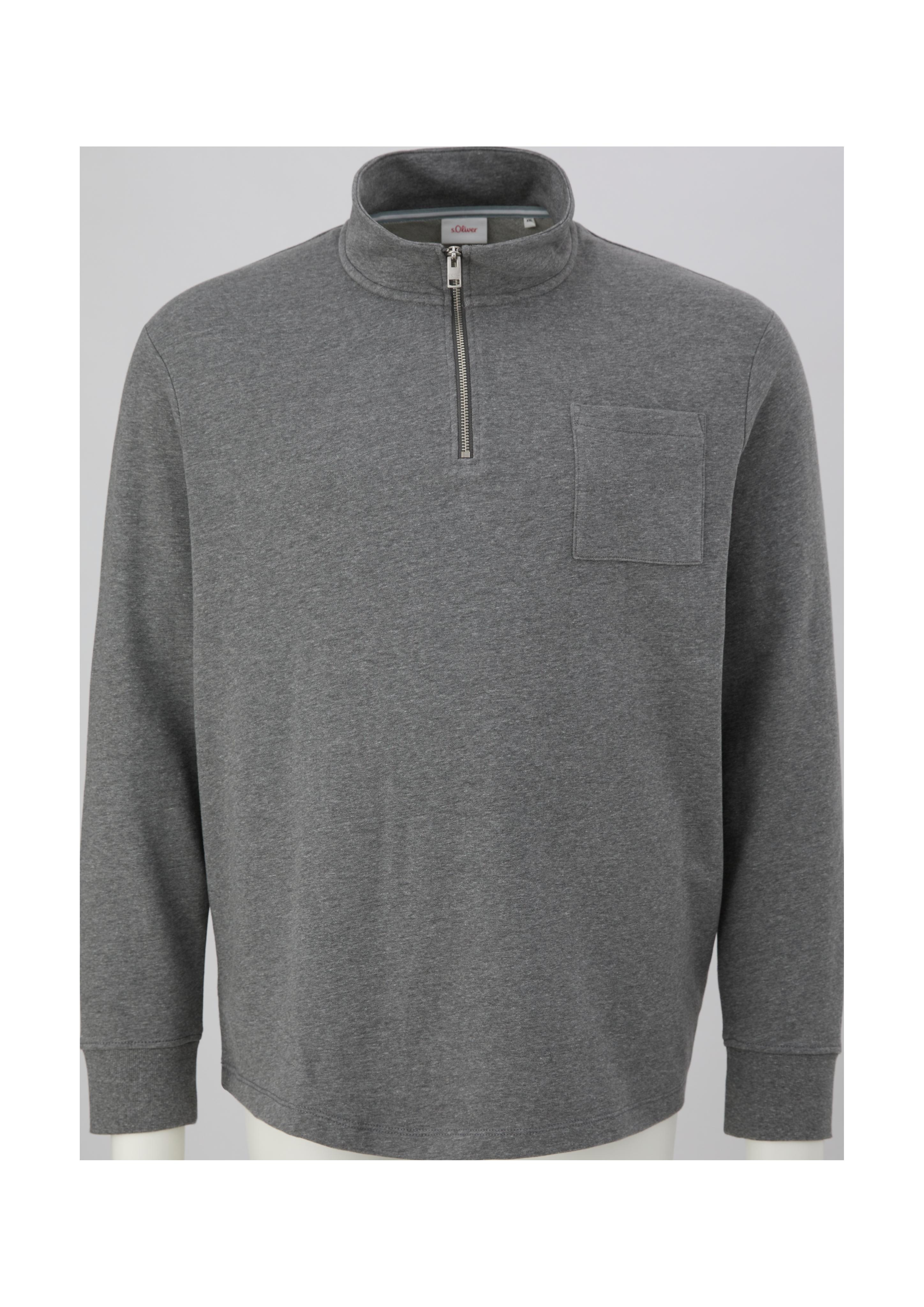 Sweatshirt mit Brusttasche  2139748-9730