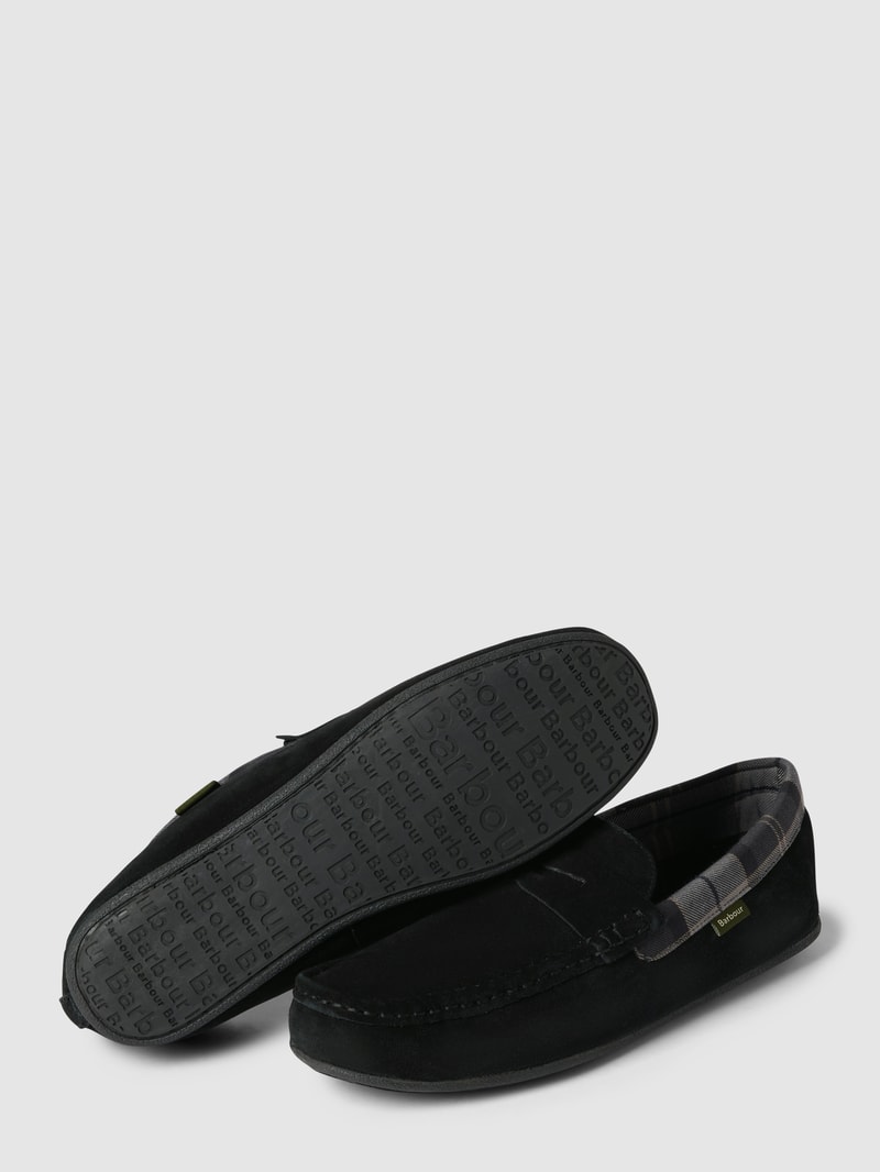 Penny Loafer mit Schaftbrücke Modell 'PORTERFIELD' in schwarz