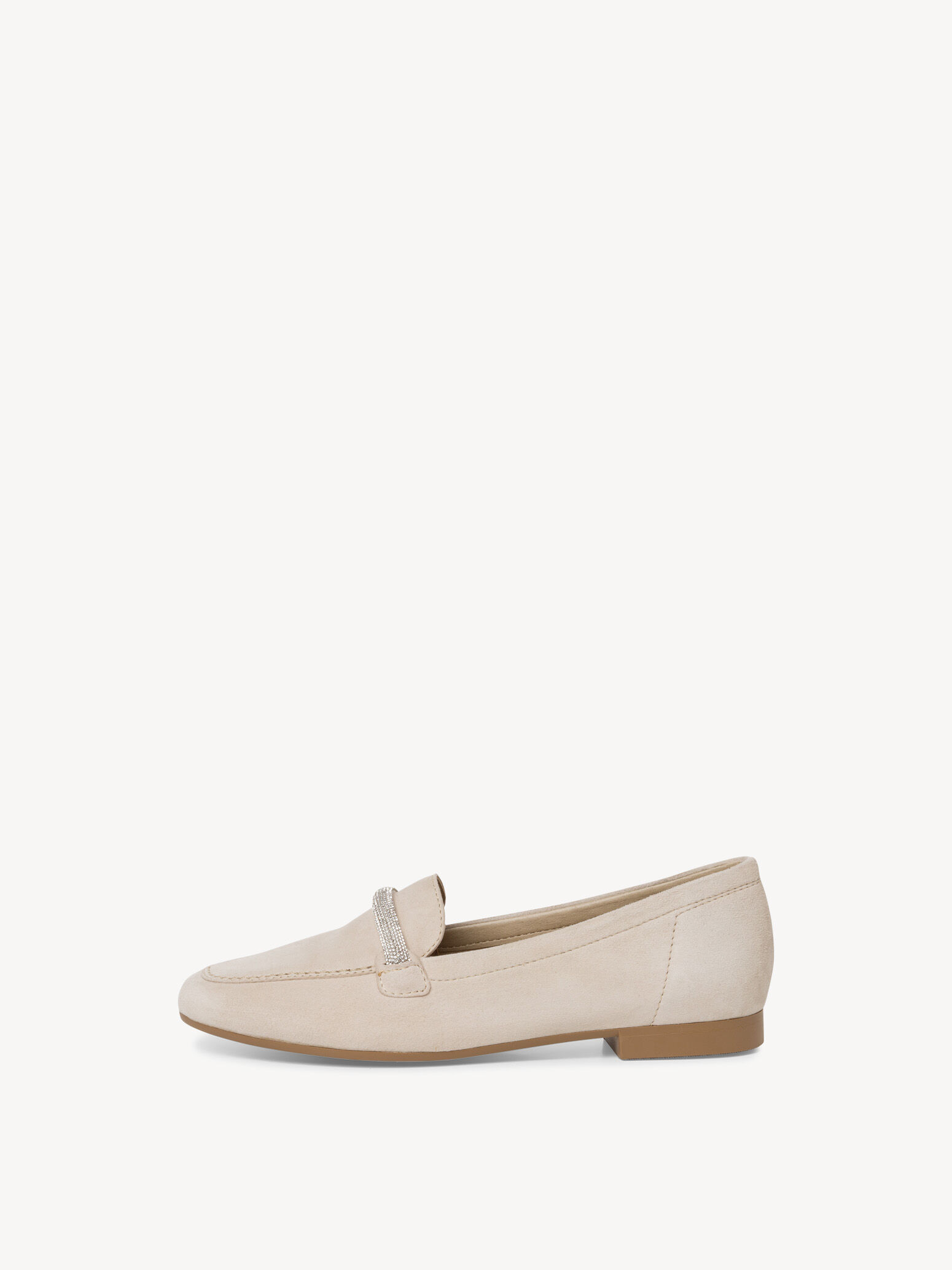 Slipper en cuir - beige