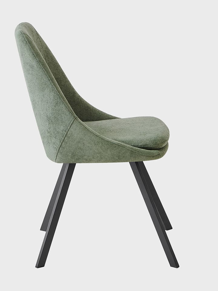 Homla Stuhl ''Clara'' in Grün - (B)56,5 x (H)85 x (T)47,5 cm günstig kaufen onesize