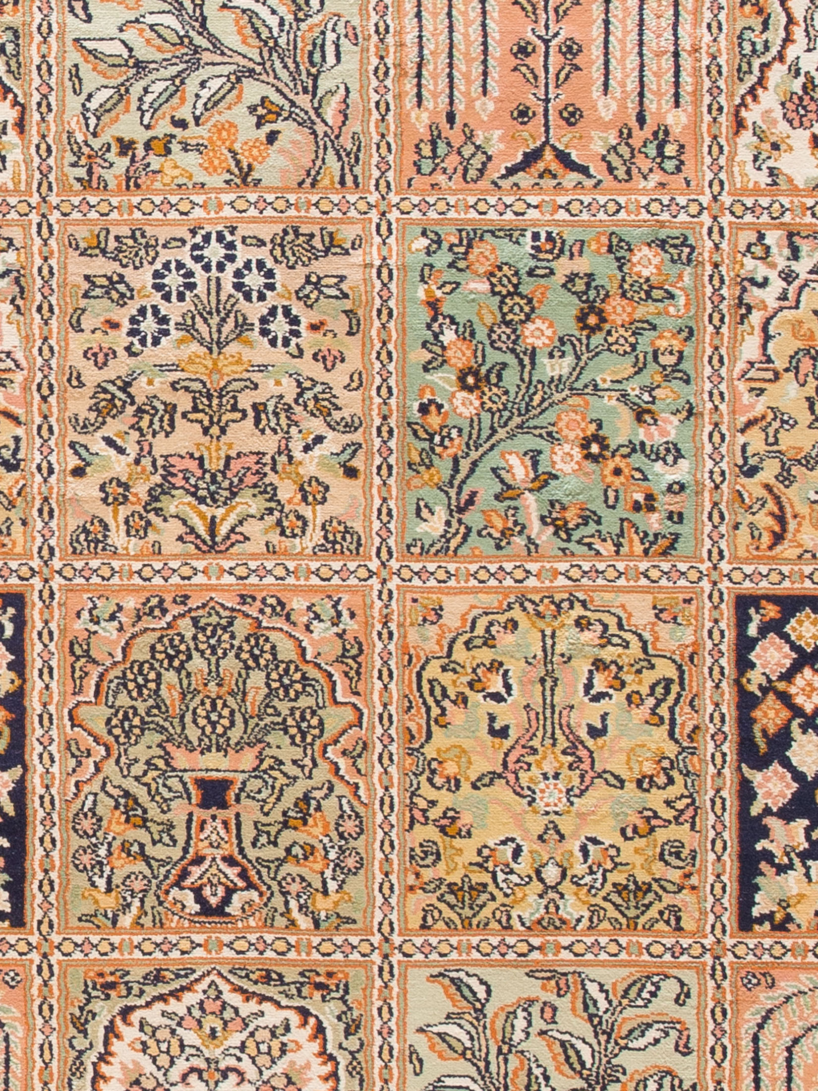 Kaschmir Seide 16/16 ca. 221 x 305 cm, Unikat / Einzelstück