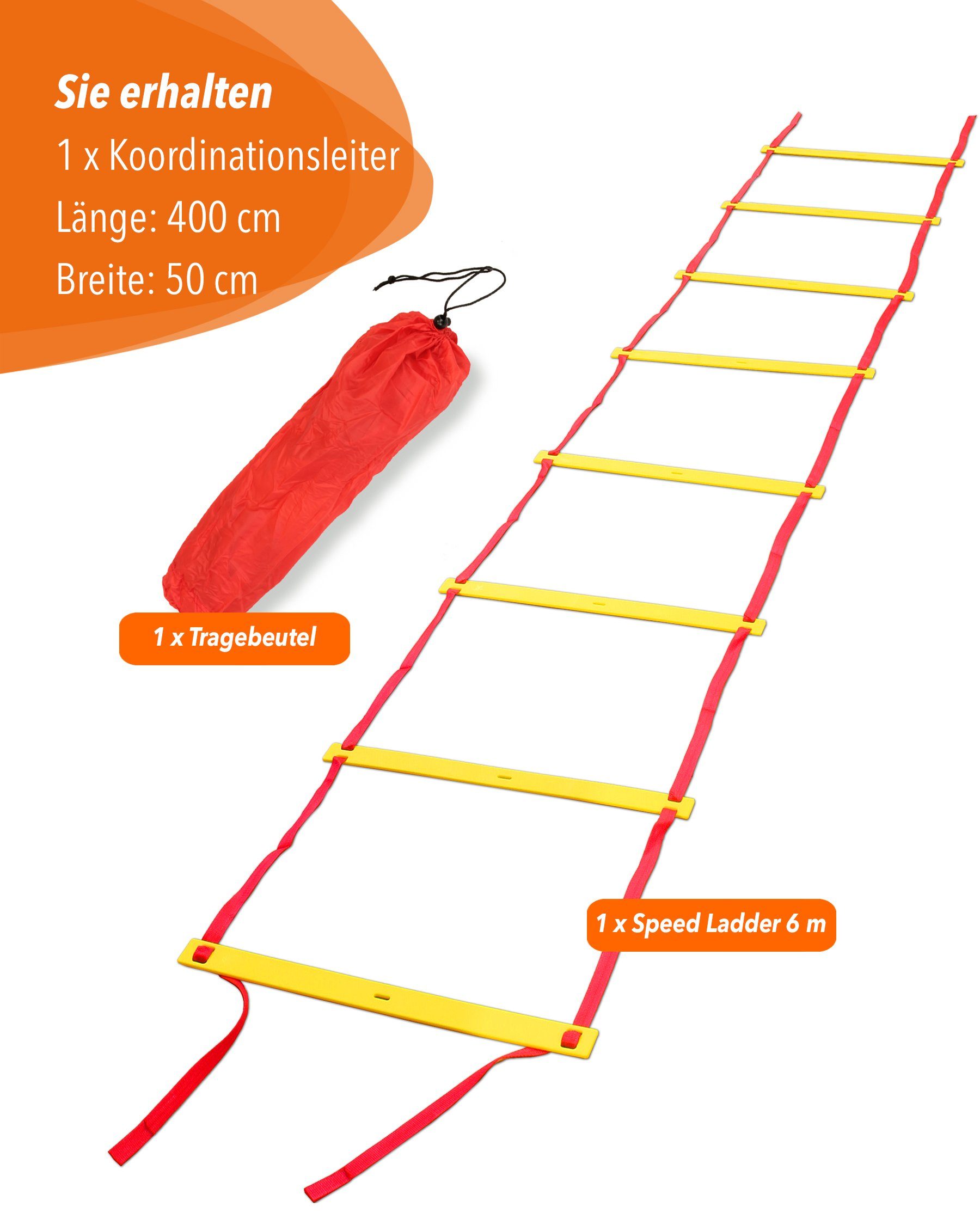SPORTIKEL24 Koordinationsleiter Koordinationsleiter 4 m
