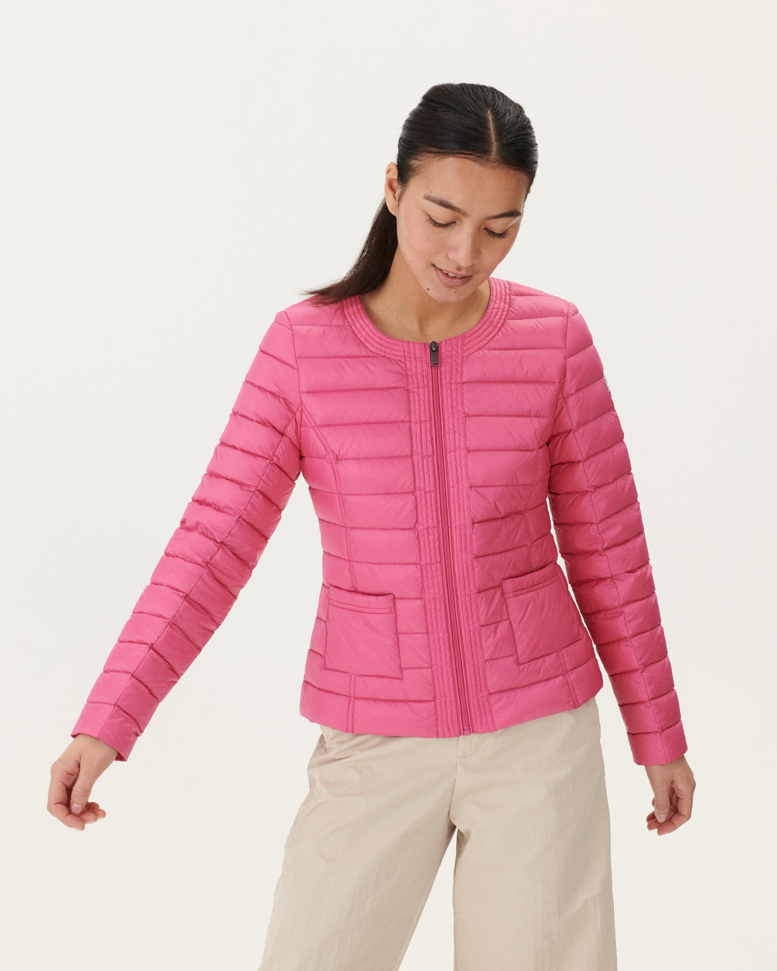 Doudoune légère Rose intense Douda