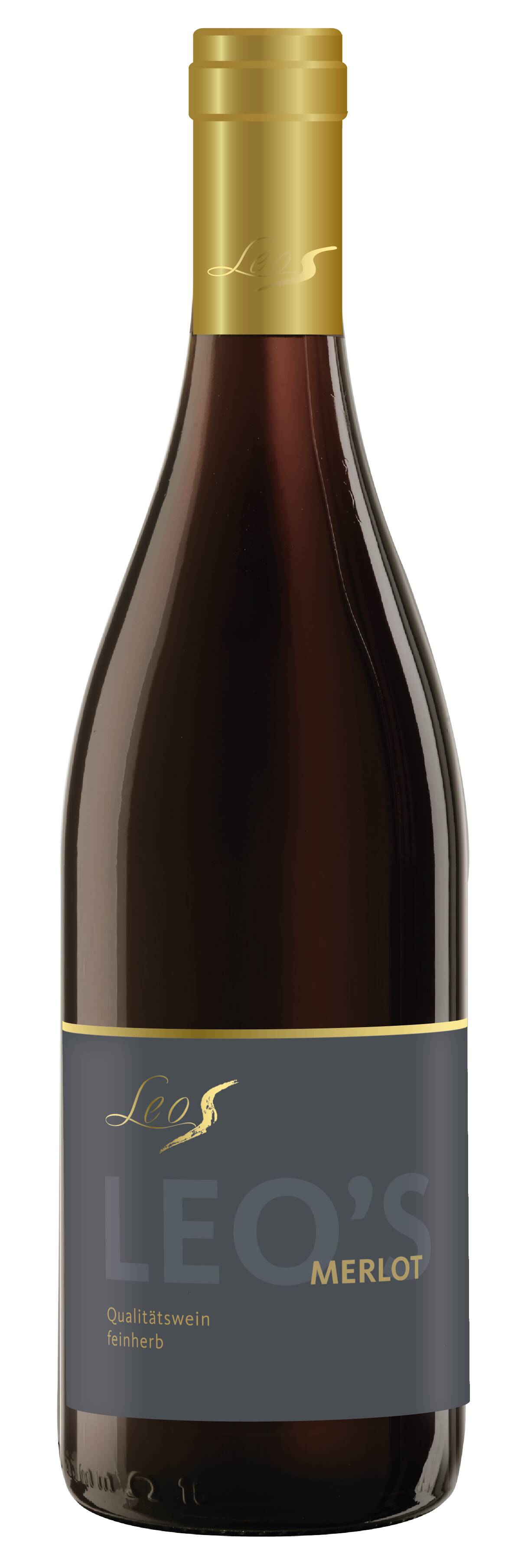Weingut Leo´s Merlot Rotwein Feinherb 2018