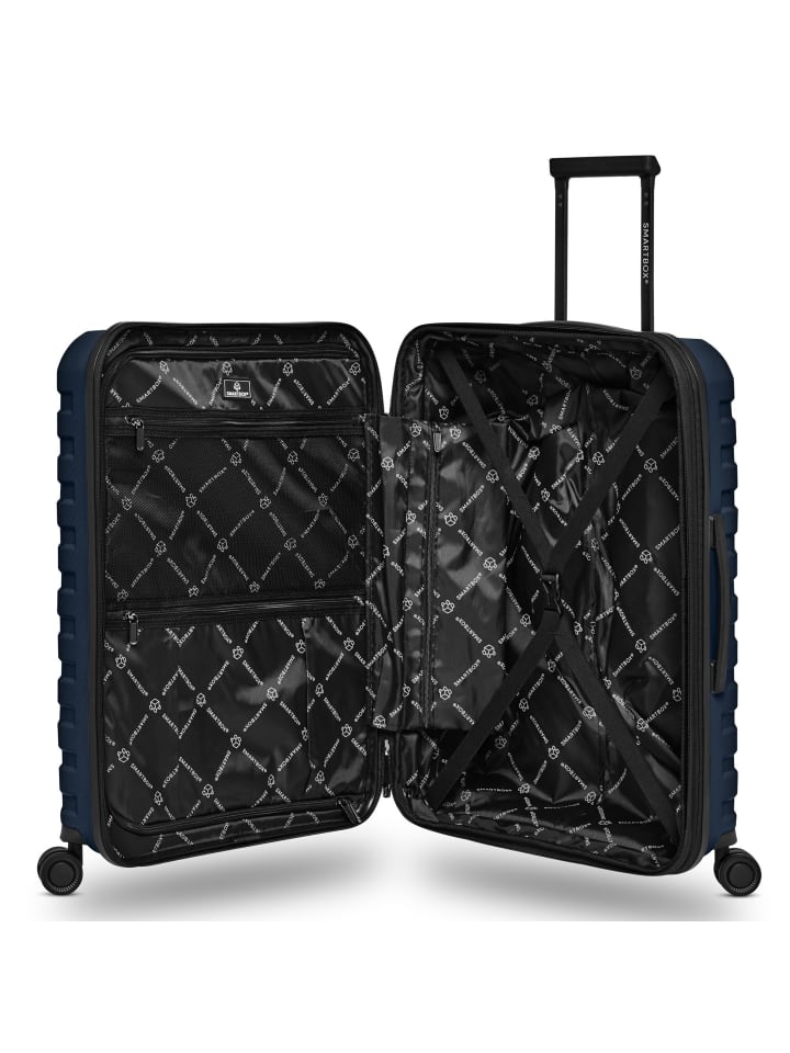 Smartbox Edition 01 4 Rollen Kofferset 3-teilig mit Dehnfalte in navy günstig kaufen onesize
