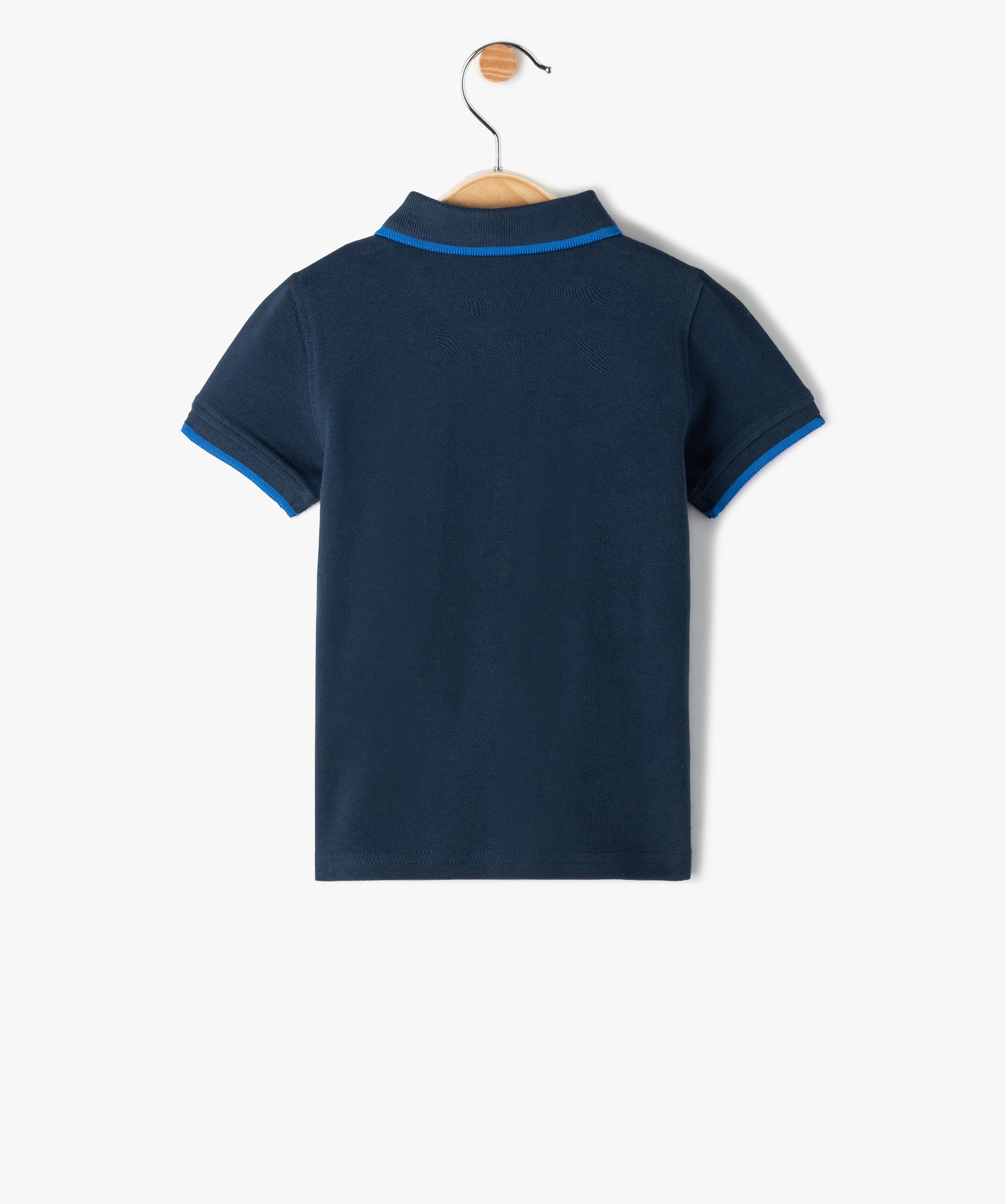 Polo bébé Garçon à manches courtes - LuluCastagnette marine | GEMO