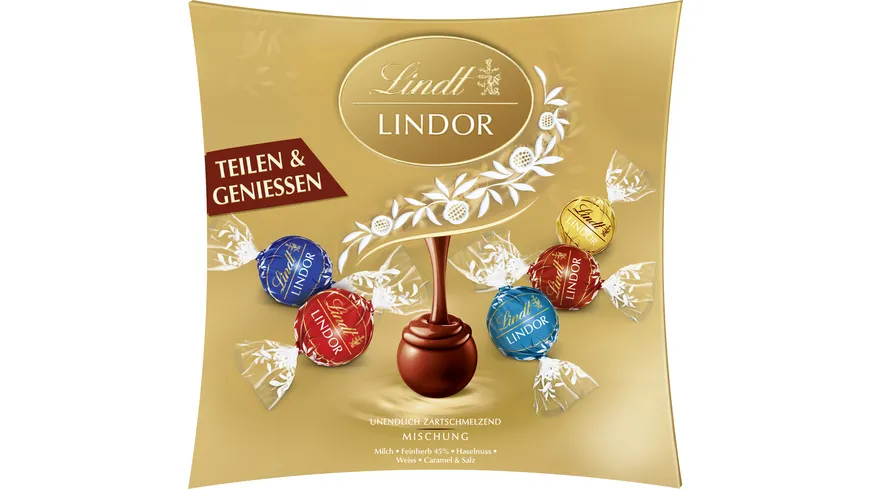 Lindt Lindor Pralinenschachtel gemischt 250 g