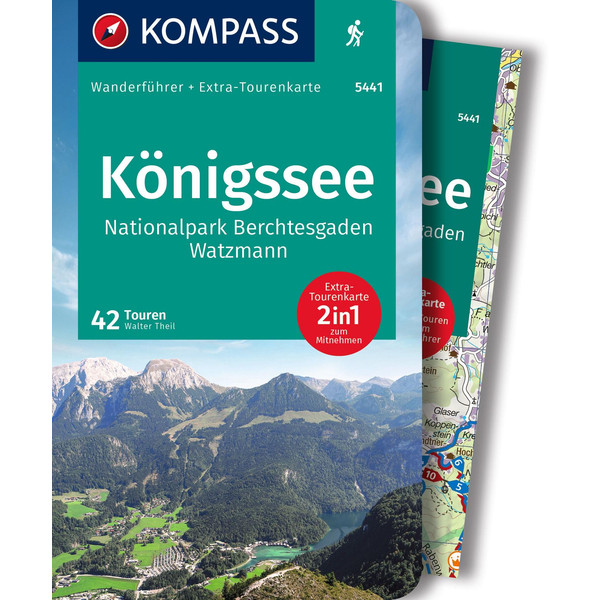KOMPASS WANDERFÜHRER KÖNIGSSEE, NATIONALPARK BERCHTESGADEN