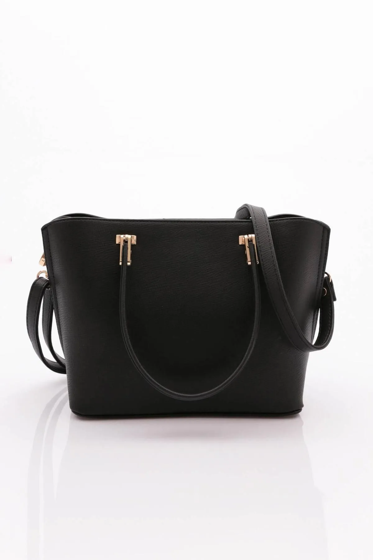 DGN  Schwarze Alltagstasche für Damen - Modell 10003